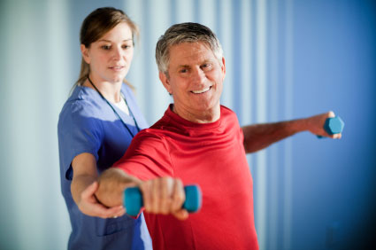 physical therapy therapist man laurels arthritis joint replacement total summit ridge aged middle boomers jobs spinal working outpatient healthcare nursing